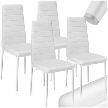 Lot de chaises avec surpiqûre