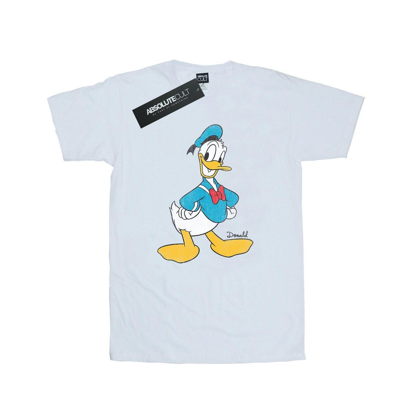 Image of Classic Donald Duck Tshirt Herren Weiss L