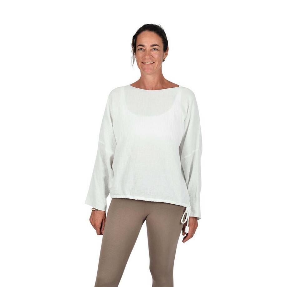 Vervola  'Elisa' Langarm Oberteil – Dein Komfort für Meditation und Entspannung" 