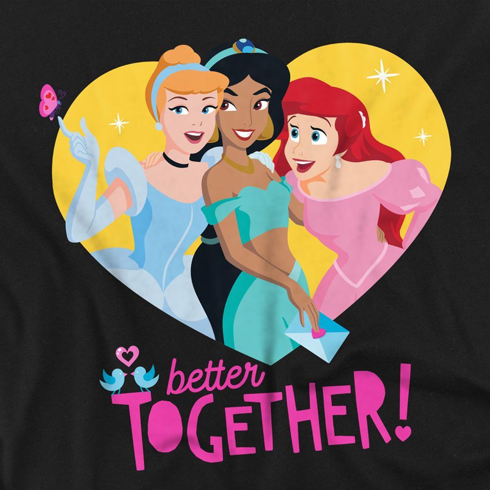 Disney PRINCESS Better Together T-Shirt San Valentino  