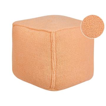 Pouf en Bouclé Moderne ALIPUR