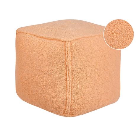 Beliani Pouf aus Bouclé Modern ALIPUR  