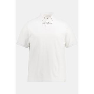 Sthuge  Maglia polo in piqué con stampa e mezze maniche, fino alla tg. 8XL 