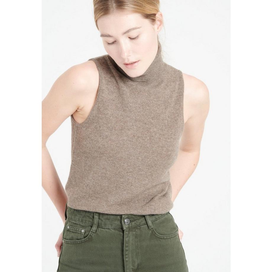 Studio Cashmere8 LILLY 13 Maglia dolcevita senza maniche  