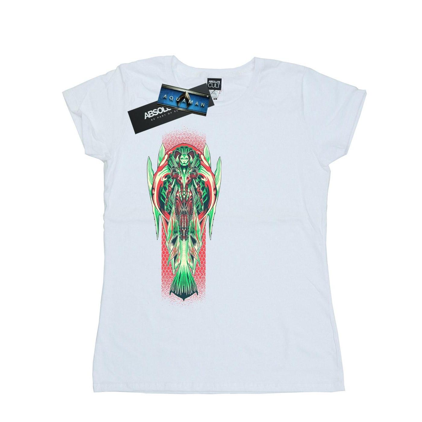 Image of Aquaman Queen Atlanna Tshirt Damen Weiss S