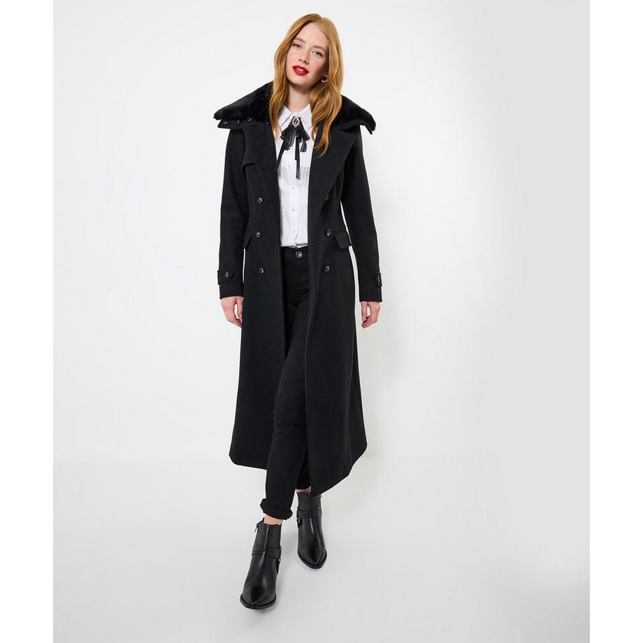 Joe Browns Manteau long classique avec col amovible  