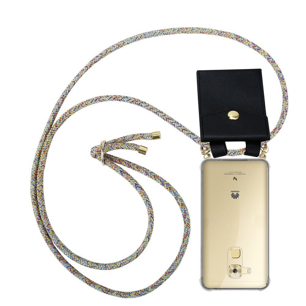 Image of Handy Kette für Huawei NOVA PLUS Silikon mit Gold Ringen