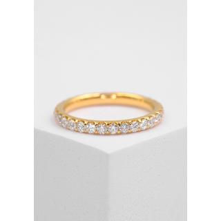 MUAU Schmuck  Mémoire Ring Diamant 1.00ct. Gelbgold 750 