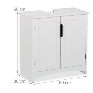 Northix Mobile lavabo con ante  