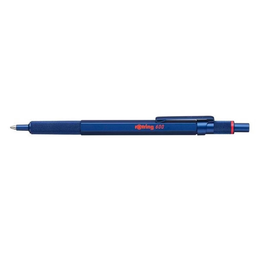 rotring Druckkugelschreiber 600, metallic-blau