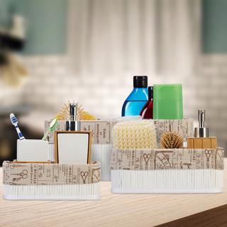 Northio Aufbewahrungskorb aus Bambus - 3er-Set  