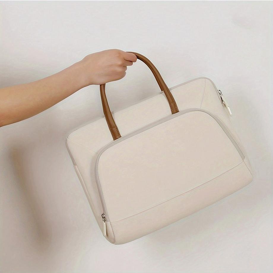 Only-bags.store Tragbare 15 Zoll Laptop Schultertasche und Konferenztasche  