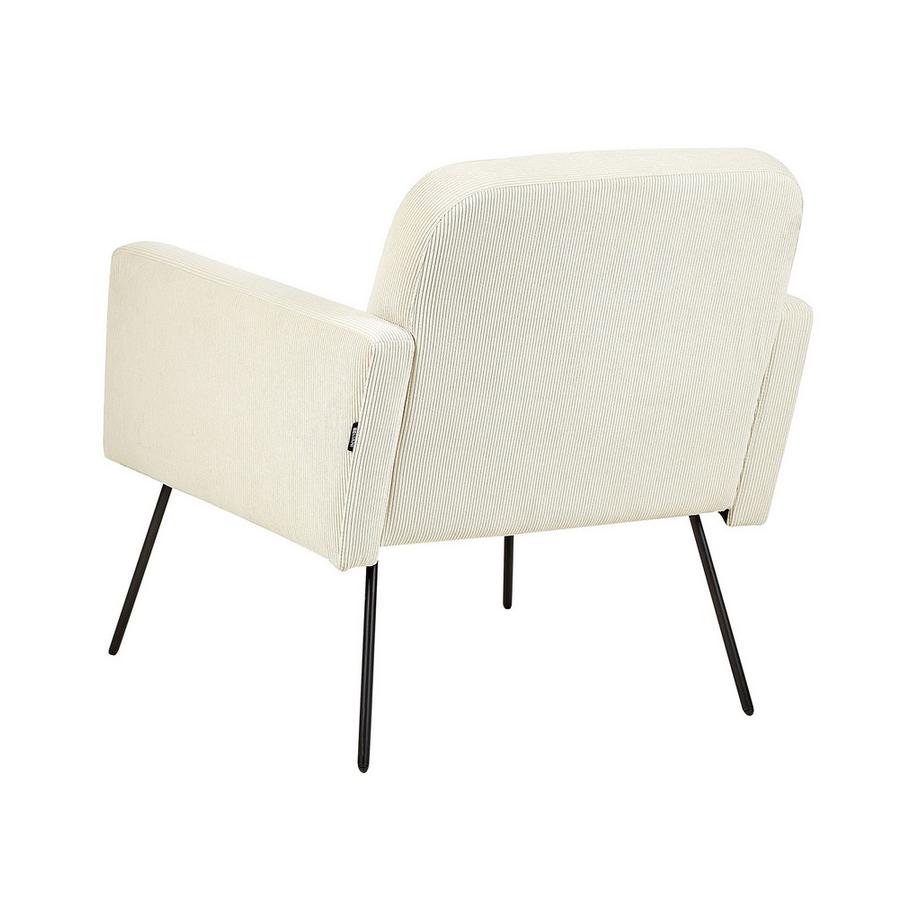 Beliani Sessel aus Cord Retro NARKEN  