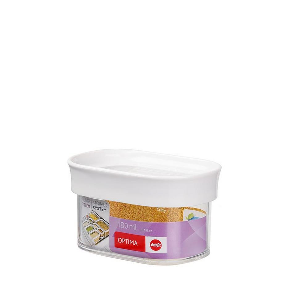 emsa  EMSA 513554 boîte hermétique alimentaire Rectangulaire 0,18 L Transparent 4 pièce(s) 