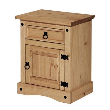 Comodino Visaro pino naturale 53x38