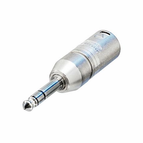 Nedis  Adaptateur XLR XLR 3p mâle - 6,35 mm, mâle Argent 