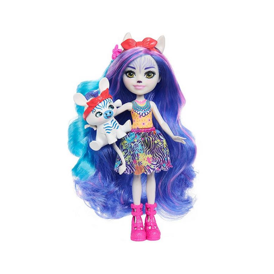 Enchantimals  Glam Party Zemirah Zebra-Puppe 