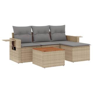 VidaXL Garten sofagarnitur poly-rattan  