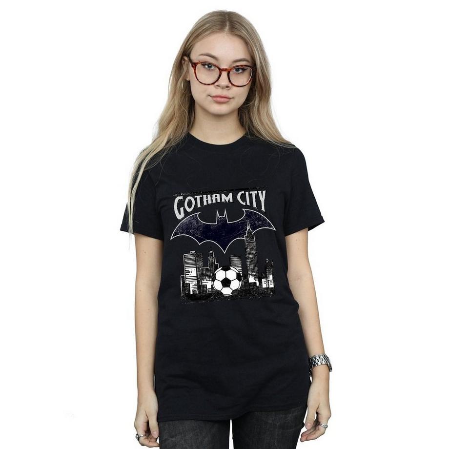 DC COMICS Gotham City Grafikdruck T-Shirt  