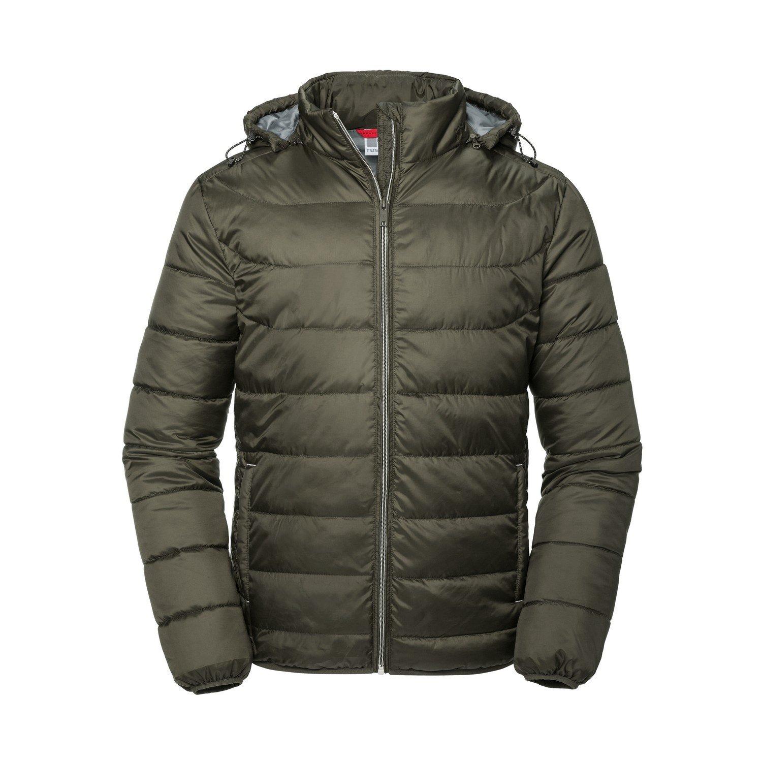 Image of Nano Jacke Mit Kapuze Herren Olivegrün XL