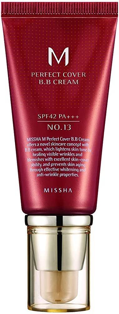 Missha  M Perfect Cover B.B. Cream 13. Bright Beige 