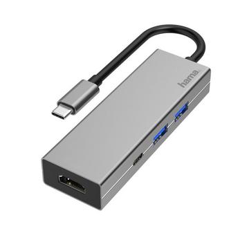 HUB USB Type C 3.1 / 2 porte USB A 3.0 - 1 porta USB Type C - HDMI, Power Delivery