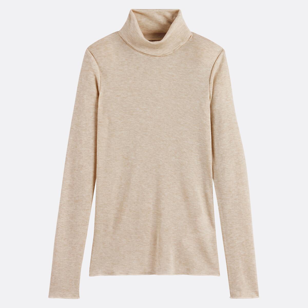 La Redoute Collections T-Shirt Col Roulé Mélange Lyocell  