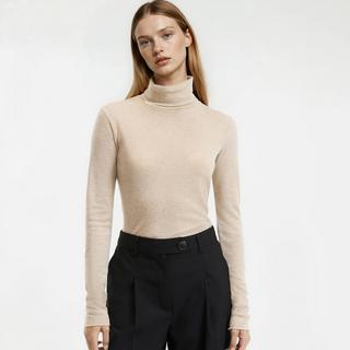 La Redoute Collections T-Shirt Col Roulé Mélange Lyocell  