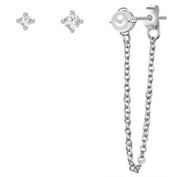 Femme Puces d'oreilles en argent