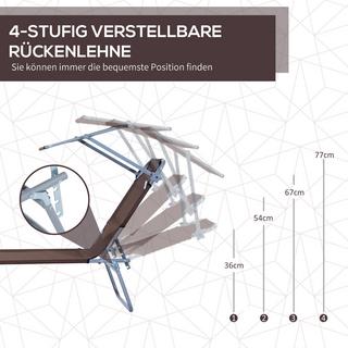 Outsunny Sonnenliege  