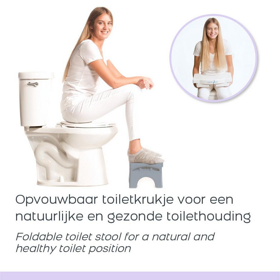 Squat-n-Go  Squat-n-Go – Toilettenhocker – Schwarz 