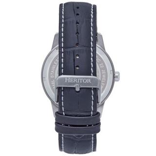 Heritor Automatic  Montre automatique Heritor Davies semi-squelettique avec bracelet en cuir 