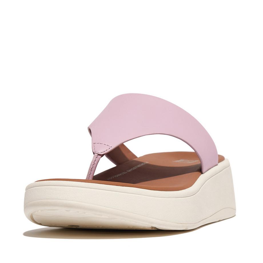 Fitflop F-Mode Flatform Ledersandalen  