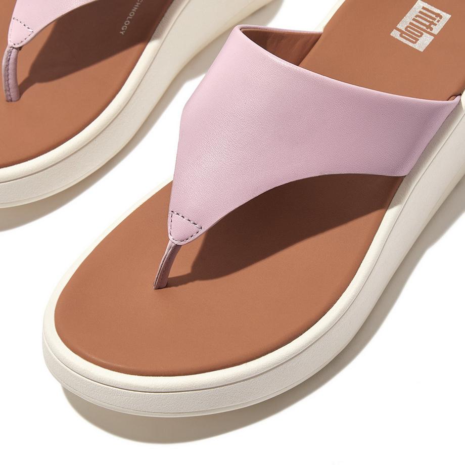 Fitflop F-Mode Flatform Ledersandalen  