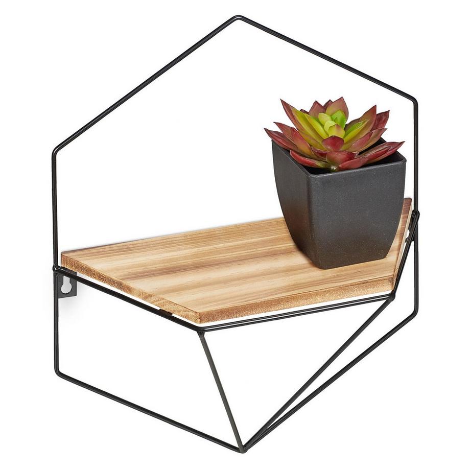 Schwebendes Wabenregal