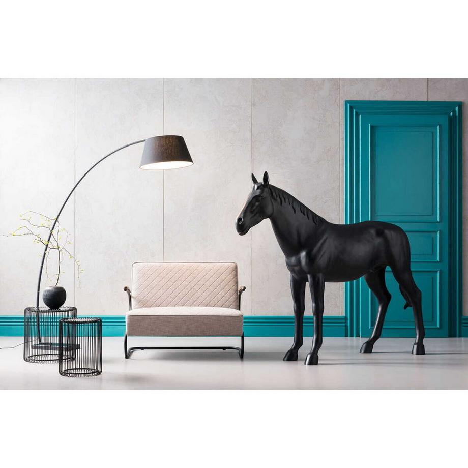 KARE Design Beistelltisch Wire Black (2/Set)  