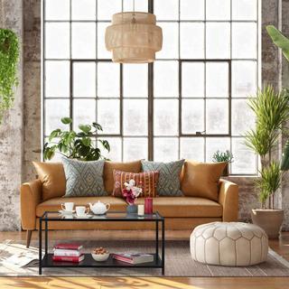 B2X Couchtisch mit Glasplatte  