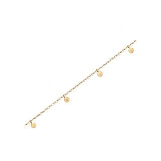 Elli  Halskette Choker Plättchen 