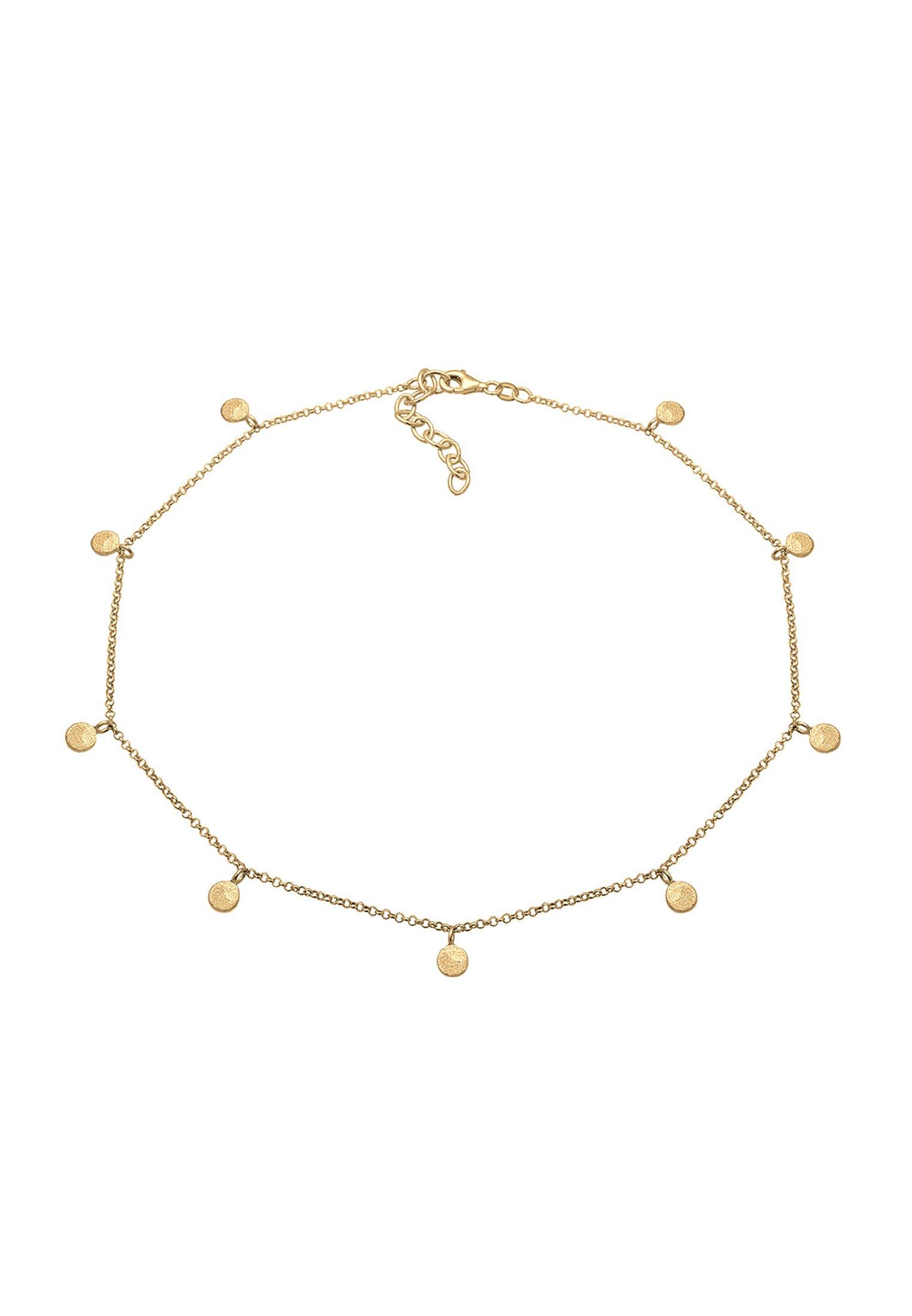 Elli  Halskette Choker Plättchen 