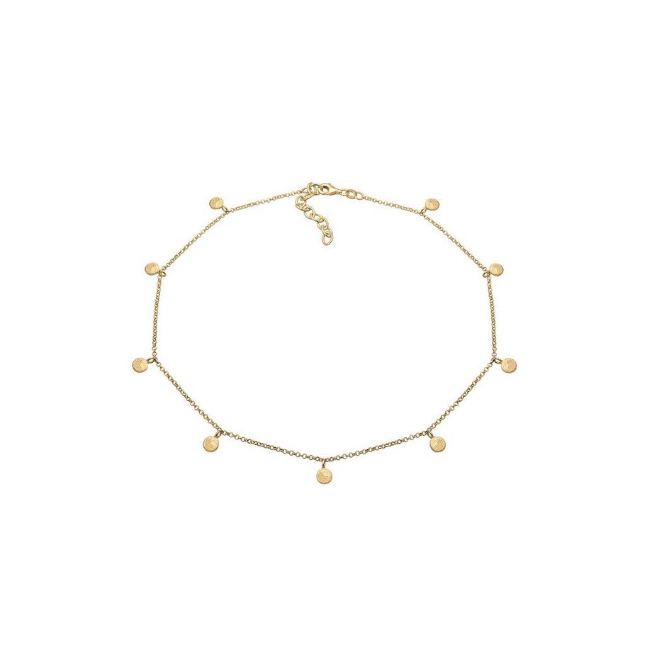 Elli  Halskette Choker Plättchen 