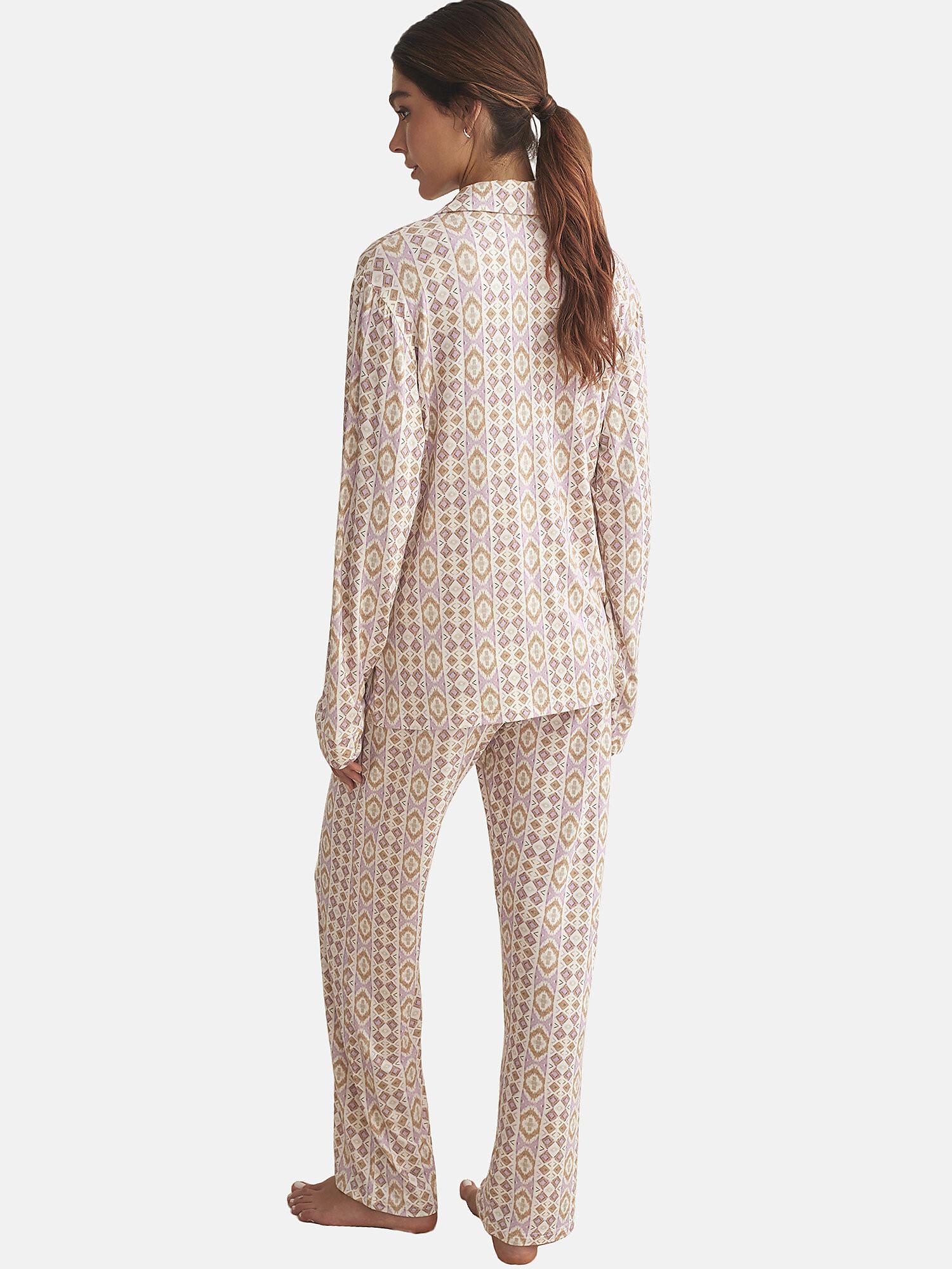 Selmark  Pyjama pantalon chemise manches longues ETNICA 