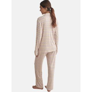 Selmark  Pigiama pantaloni camicia maniche lunghe ETNICA 