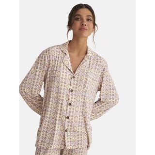 Selmark  Pigiama pantaloni camicia maniche lunghe ETNICA 