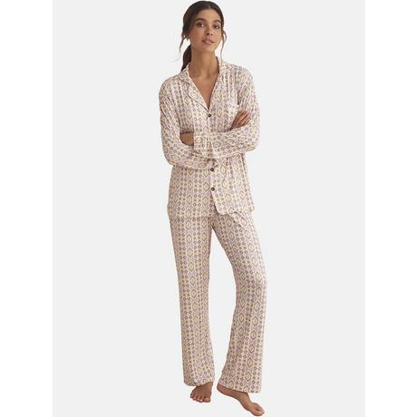 Selmark  Pyjama pantalon chemise manches longues ETNICA 