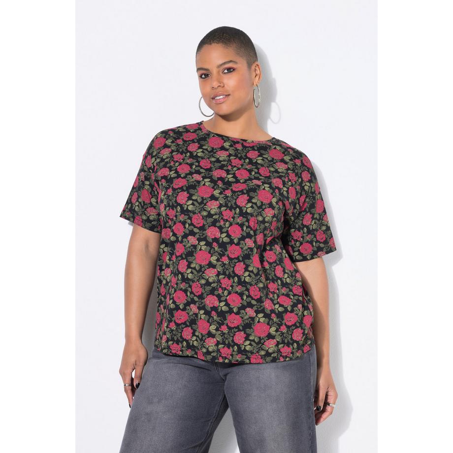 Studio Untold T-shirt Oversize Rose Maniche Corte  