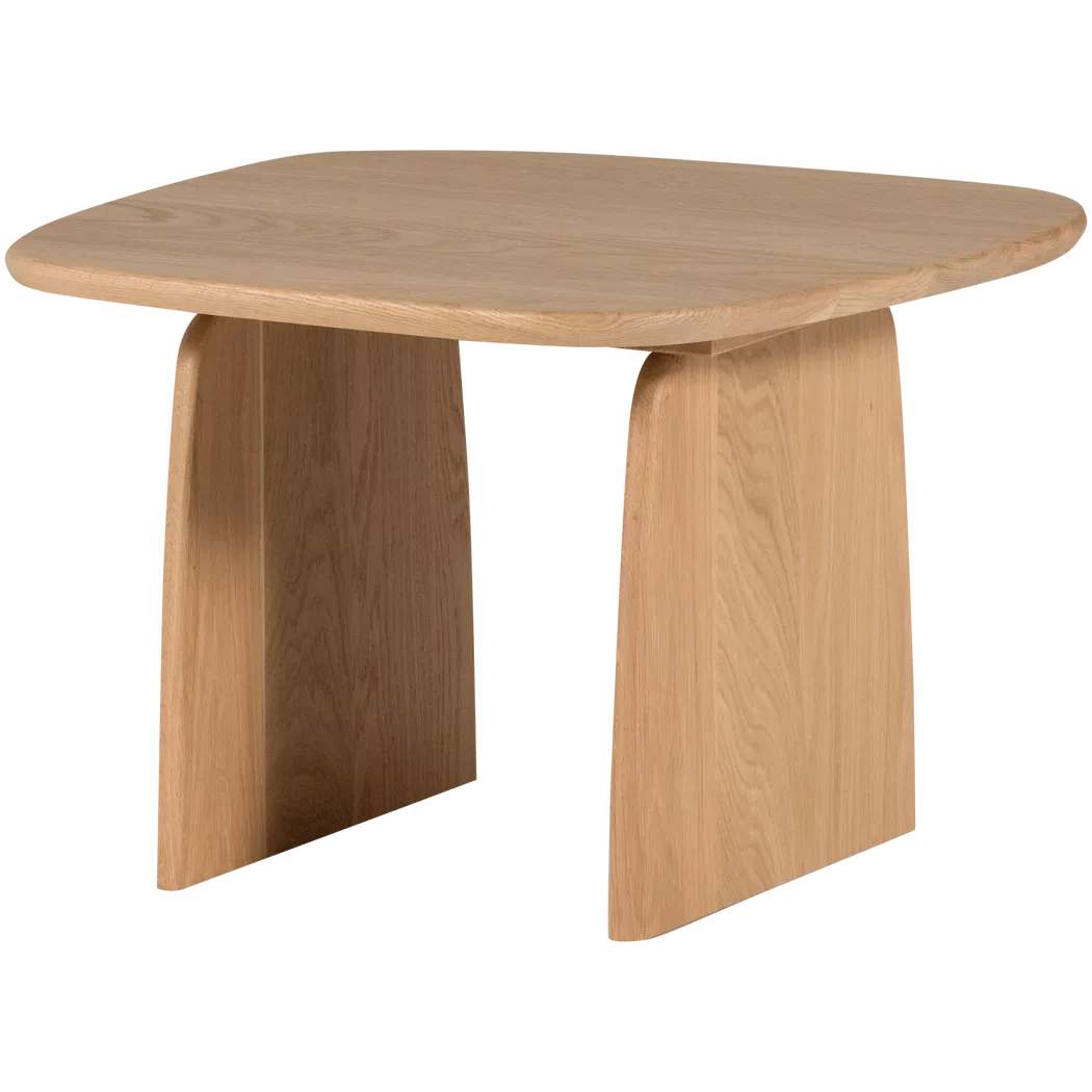 mutoni - Couchtisch Tablo Eiche natur 60x60, One Size, Braun