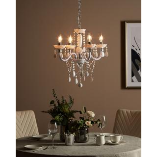 Beliani Lampe suspension en Matière synthétique Glamour KALANG  