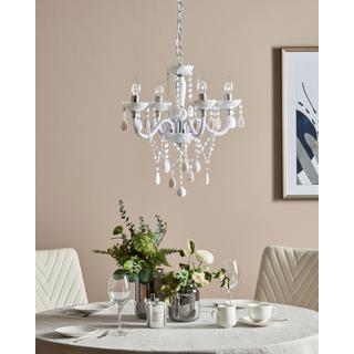 Beliani Lampe suspension en Matière synthétique Glamour KALANG  