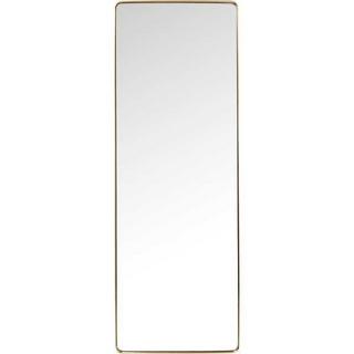 KARE Design Spiegel Curve Rectangular Brass 200x70cm  