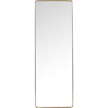 Spiegel Curve Rectangular Brass 200x70cm